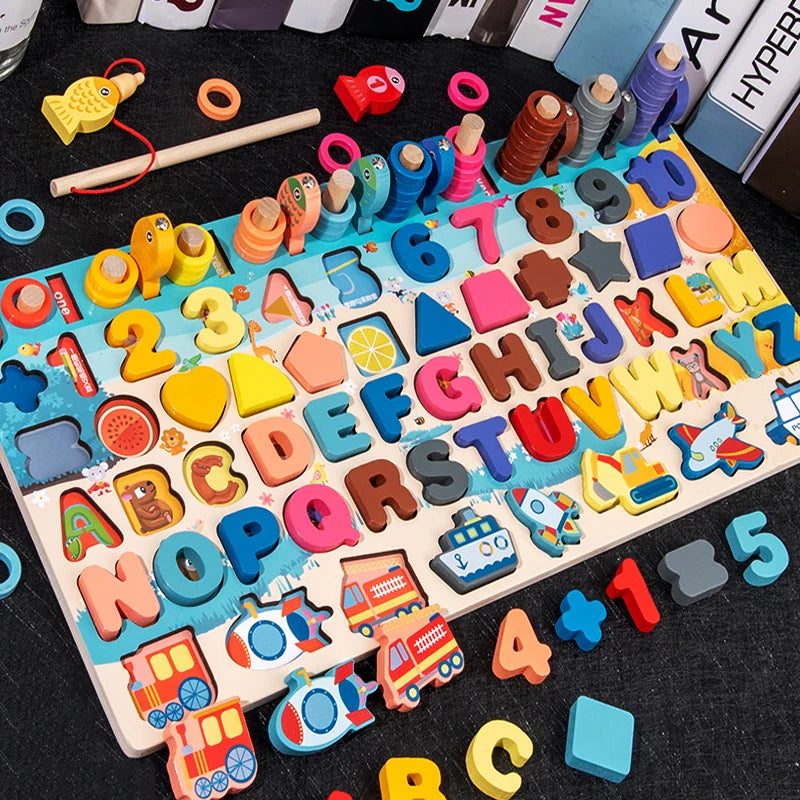 Montessori Busy Board Learning Toy