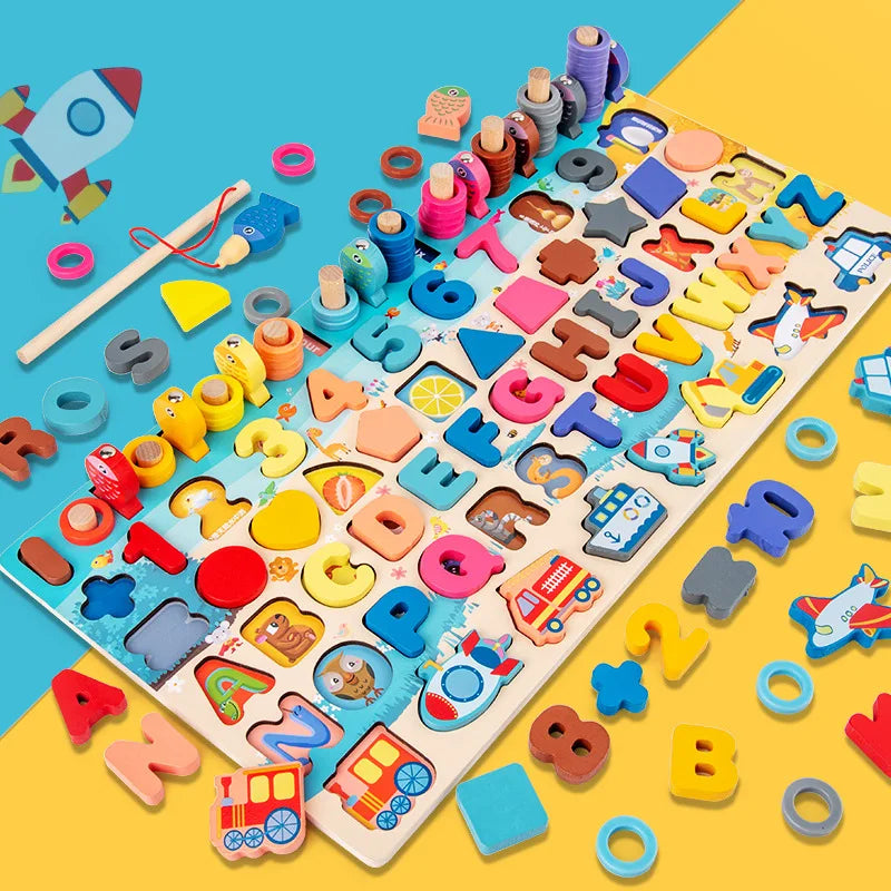 Montessori Busy Board Learning Toy