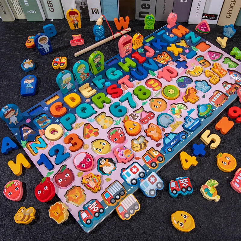 Montessori Busy Board Learning Toy