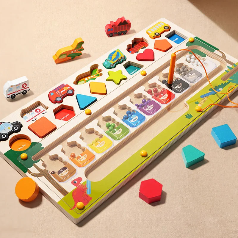 Montessori Busy Board Learning Toy