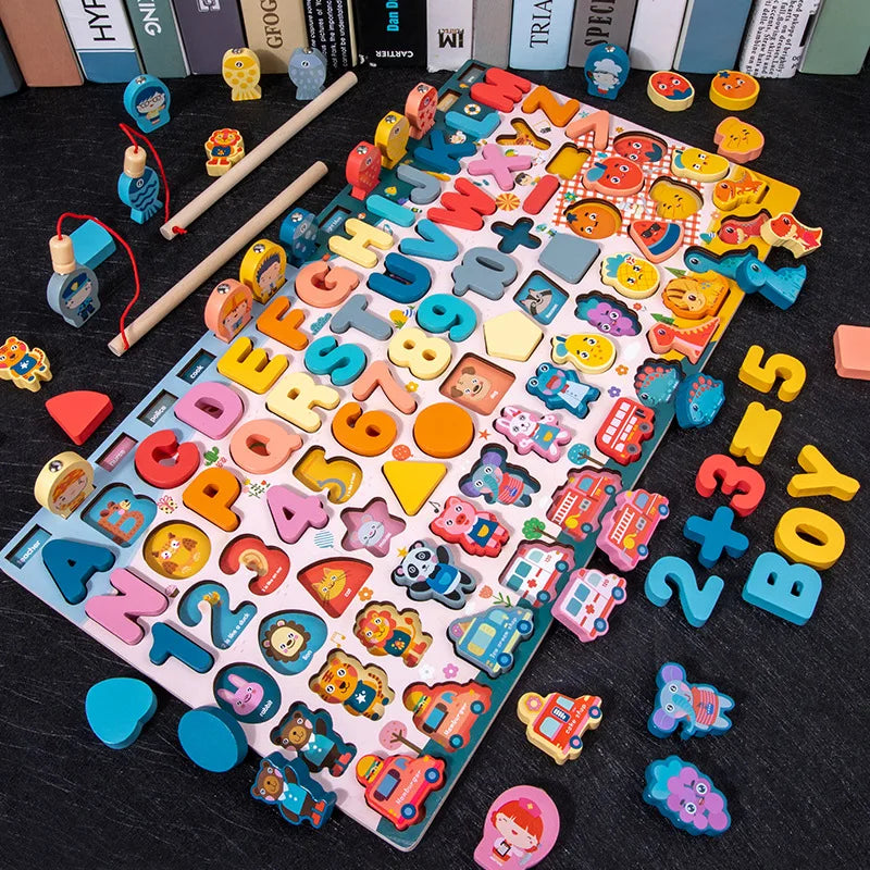 Montessori Busy Board Learning Toy