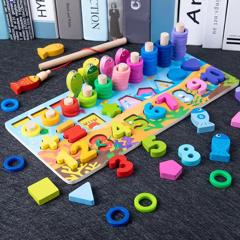 Montessori Busy Board Learning Toy