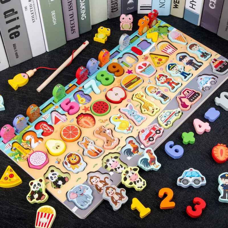 Montessori Busy Board Learning Toy
