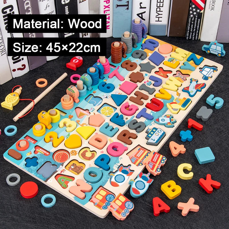 Montessori Busy Board Learning Toy