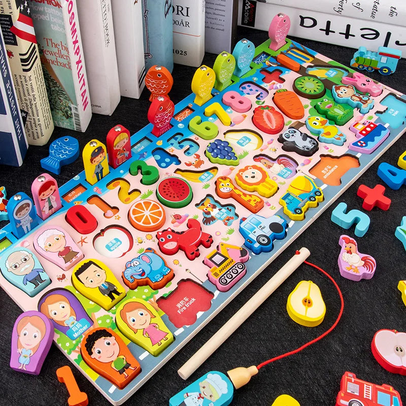Montessori Busy Board Learning Toy
