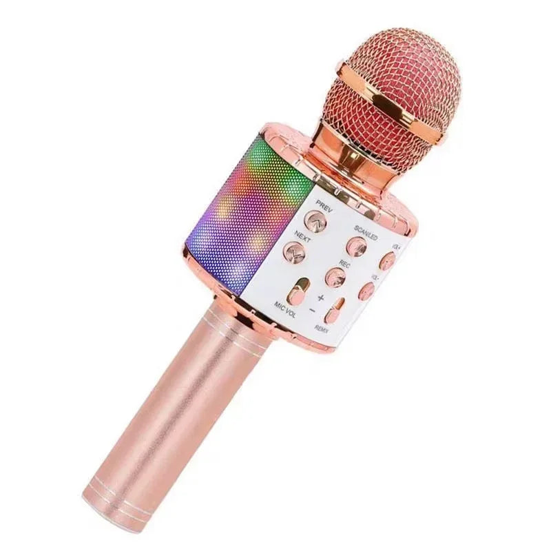 LED Karaoke Microphone for Kids