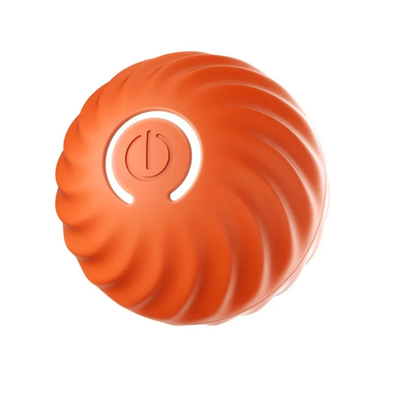 Automatic Rotating & Chew-Resistant Interactive Ball for Pets"