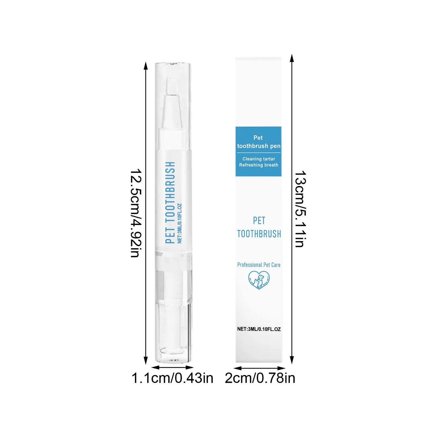 Dog & Cat Toothbrush Pen