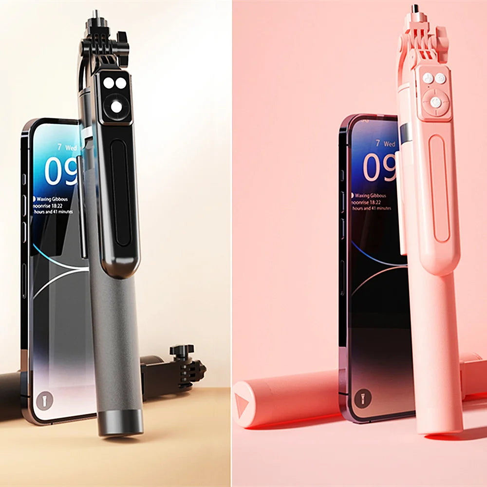 Selfie Stick Tripod with Bluetooth Remote
