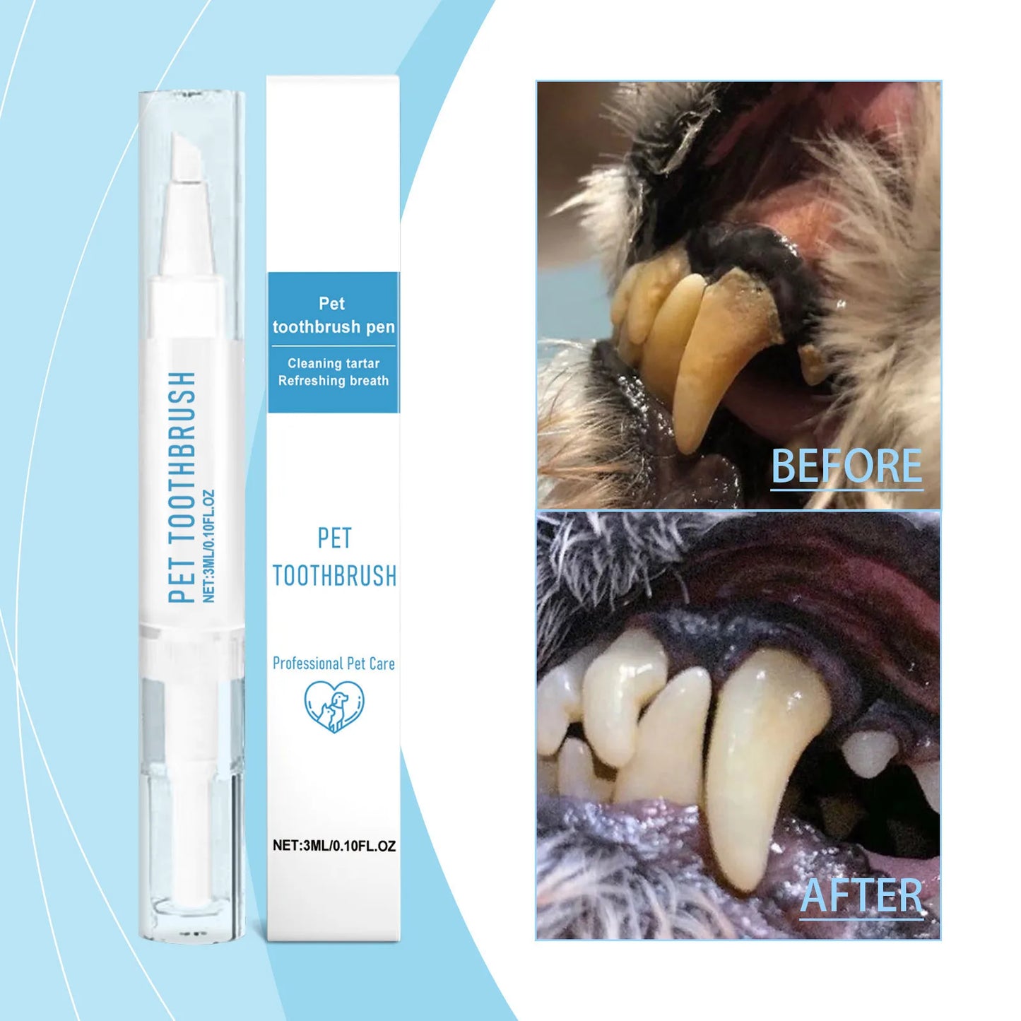 Dog & Cat Toothbrush Pen