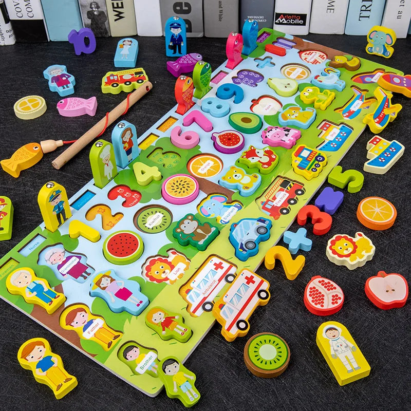 Montessori Busy Board Learning Toy