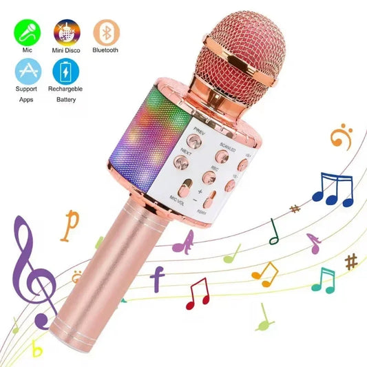 LED Karaoke Microphone for Kids