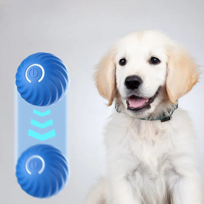 Automatic Rotating & Chew-Resistant Interactive Ball for Pets"