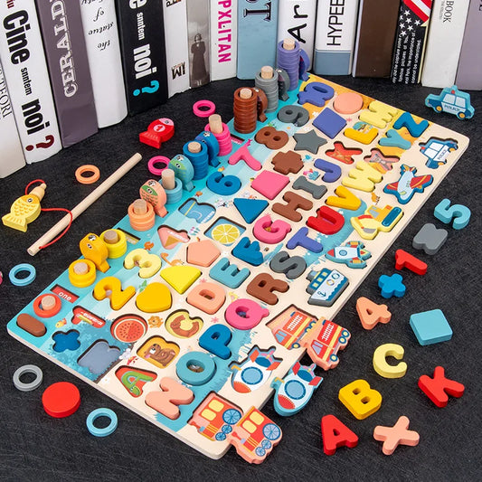 Montessori Busy Board Learning Toy