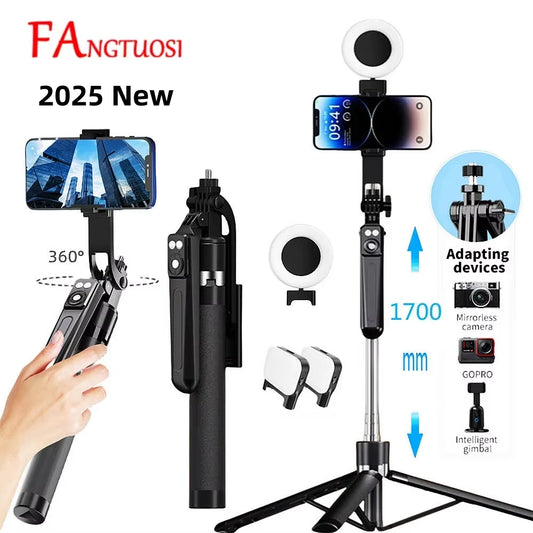 Selfie Stick Tripod with Bluetooth Remote